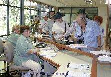 information desk